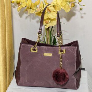ANNE KLEIN Handbag Purse Purple